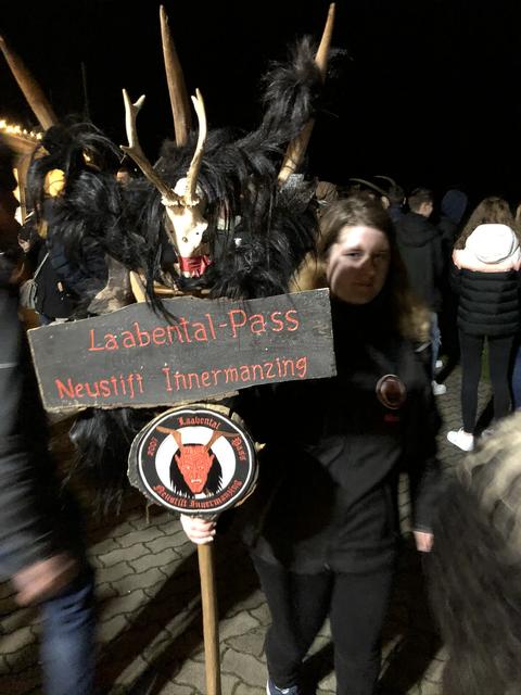 Die Laapentaler Krampusse sind unterwegs.  | Foto: SV Würmla