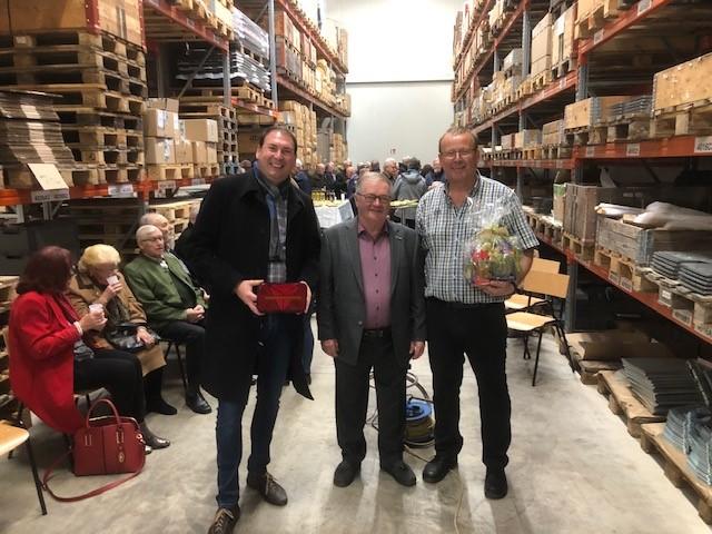 v.l.: Florian Grünberger, Hubert Diesenberger und Sanube Firmenchef Walter Sallaberger.