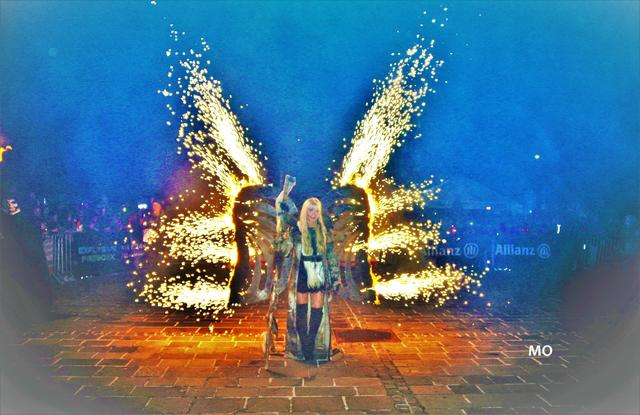 Perchtenlauf Hausmannstätten, Abaddon Pass, Feuerengel