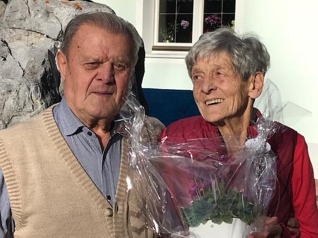 Elsa Maria und Wilhelm Hermann sind seit 60 Jahren glücklich verheiratet. | Foto: BH Reutte / Rumpf