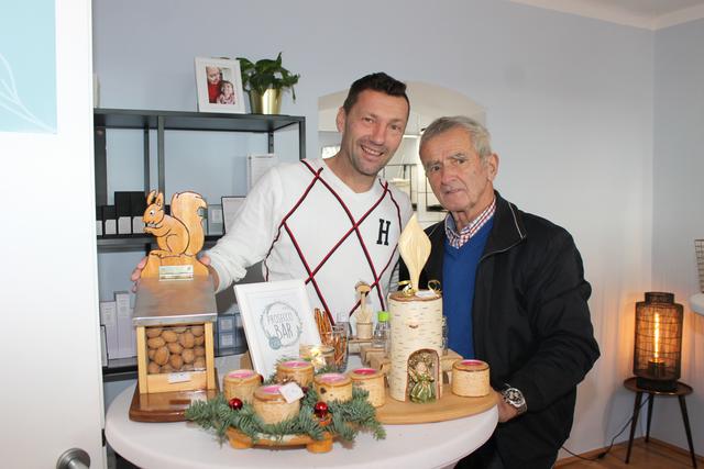 Thomas Bargfrieder von der BezirksRundschau (l.) und Franz Kaiser (r.). | Foto: Fohler