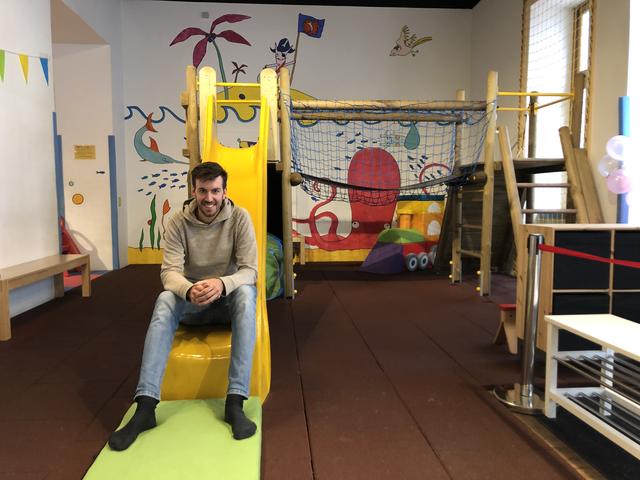 Im September hat Matthias Stiedl das Kinder-Spieleparadies übernommen.