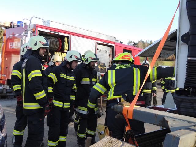 Die Kameraden der FF Lembach führten kürzlich eine Übung durch. | Foto: Foto: FF Lembach/Mairhofer