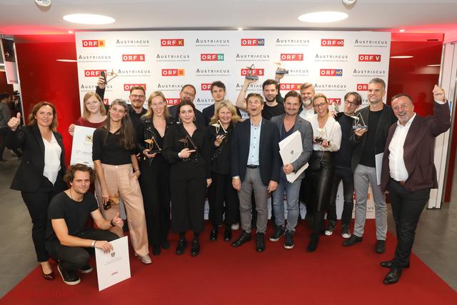 Die oberösterreichischen Preisträger.  | Foto: Katharina Schiffl