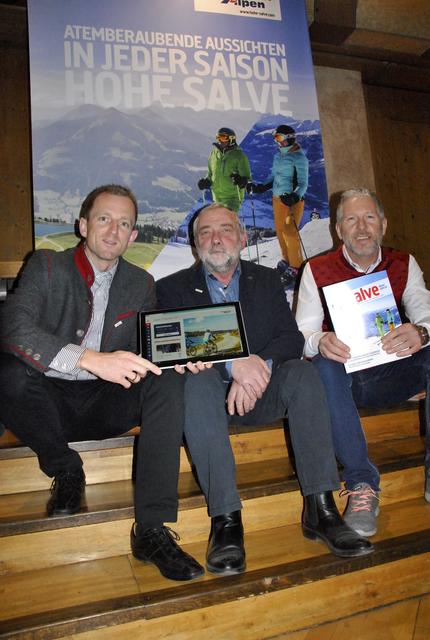 GF Stefan Astner, Obmann Hans Peter Osl und AR-Vorsitzender Balthasar Sieberer