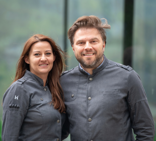 Drei Hauben für Bruck: Emilia und Mike Johann.