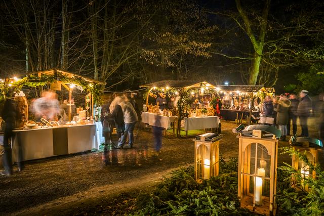Der Adventmarkt "Wia's früher wor" in Bad Gleichenberg in der Region.