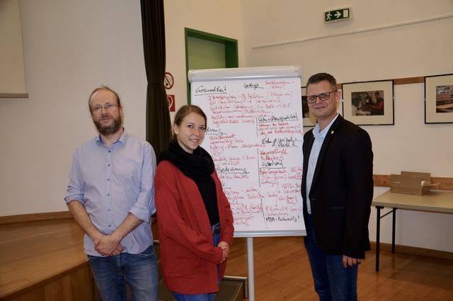 Die SPÖ Melk rund um John Haas, Cigdem Ciftci und Jürgen Eder nehmen die Sorgen der Bürger ins Programm auf.
