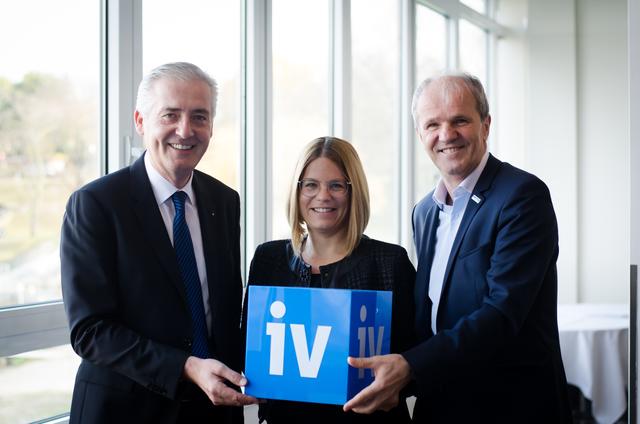 Das wiedergewählte Präsidium der Industriellenvereinigung: Präsident Manfred Gerger mit seinen Stellvertretern Nina Katzbeck und Johann Bock (von links).
 | Foto: Industriellenvereinigung