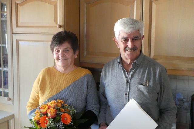 Walter Klotz kann mit seiner Frau Waltraud auf 50 Ehejahre zurückblicken.