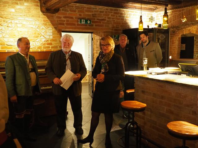 Die Bierbrüder feierten in der Brauerei Grieskirchen ihr Jubiläum.