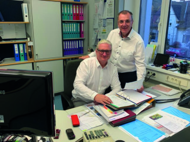 Stadtrat Peter Spicker (l.) und Bgm. Rupert Dworak (r.)