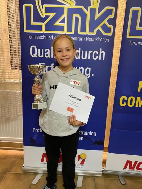 Lea Haider-Maurer erspielte in Neunkirchen den dritten Platz | Foto: BTV