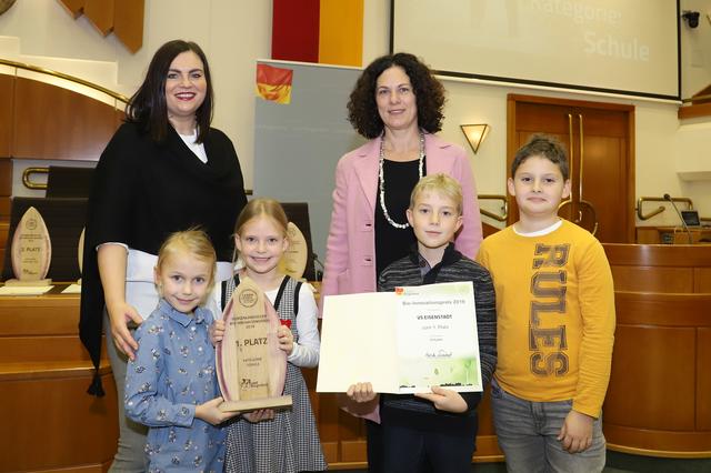 Erster Preis für die Volksschule Eisenstadt