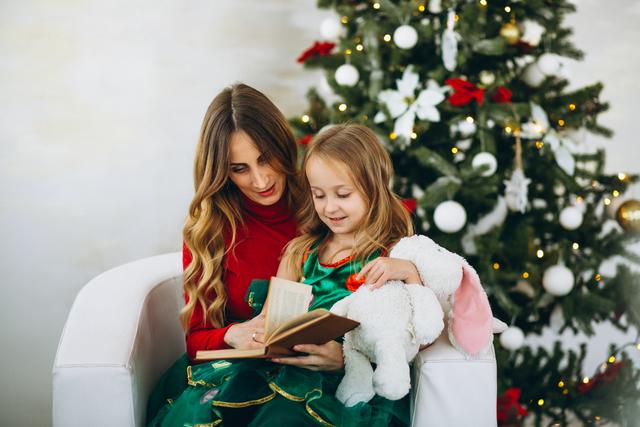 Das Lesen ist vor Weihnachten etwas ganz Besonderes | Foto: Freepik/senivpetro