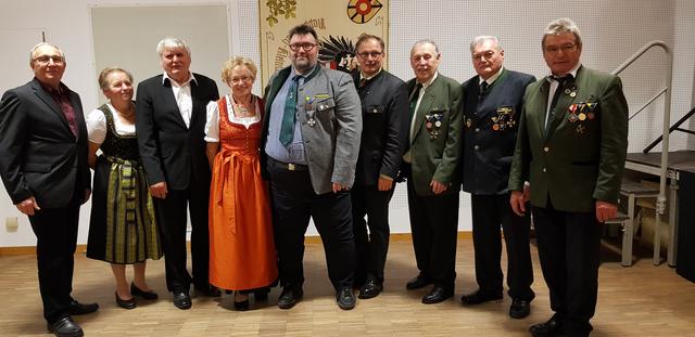 Johann Brunthaler, Ilse Brunthaler, Franz Dirnbacher, Edeltraud Reiss, Horst Winkler, Richard Hogl, Johann Thürmer, Adolf Ledwina, Josef Gritschenberge | Foto: Foto: Hogl