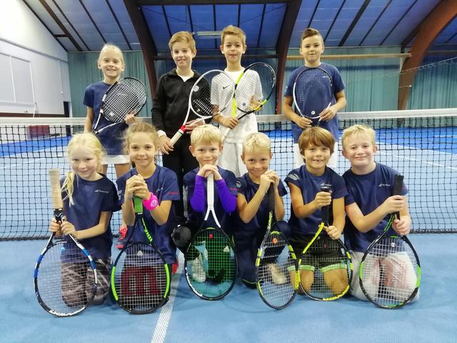 Das Eugendorfer U10-Team bei den Clubmeisterschaften. | Foto: UTC Eugendorf