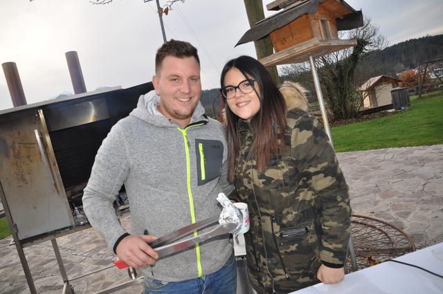 Dominik Omelko und Anja Gorenschek