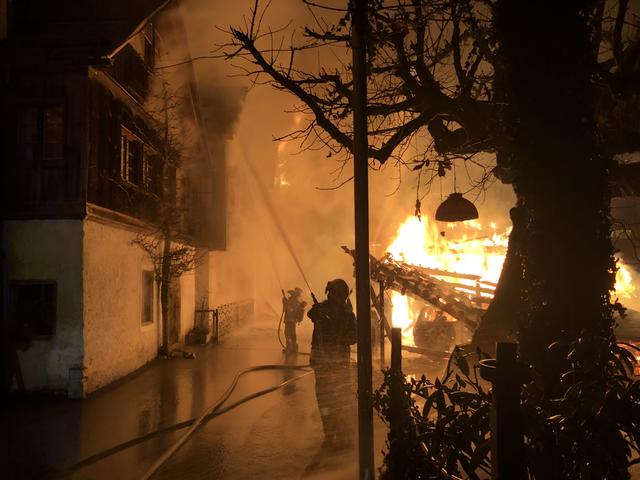In Hallstatt gibt es viele Holzhäuser. Ein Brand ist hier daher katastrophal.