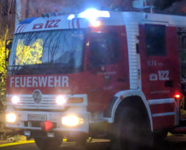 Die Feuerwehr Millstatt rückte aus.