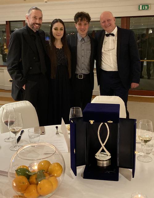Die Tiroler Delegation freute sich über einen weiteren Preis!