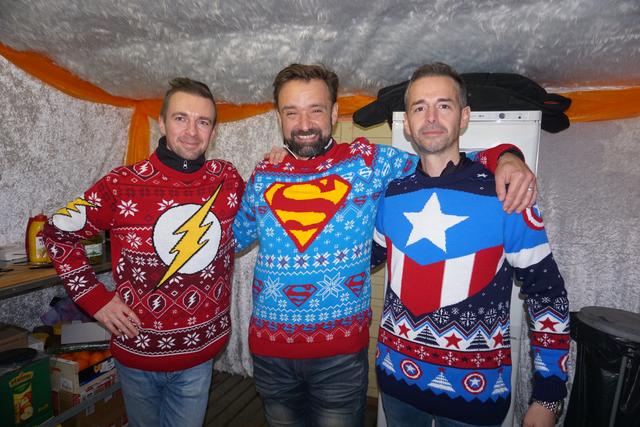 Die Superhelden vom Dienst
Philipp Nestelberger, Philipp Sedina und Michael Berner