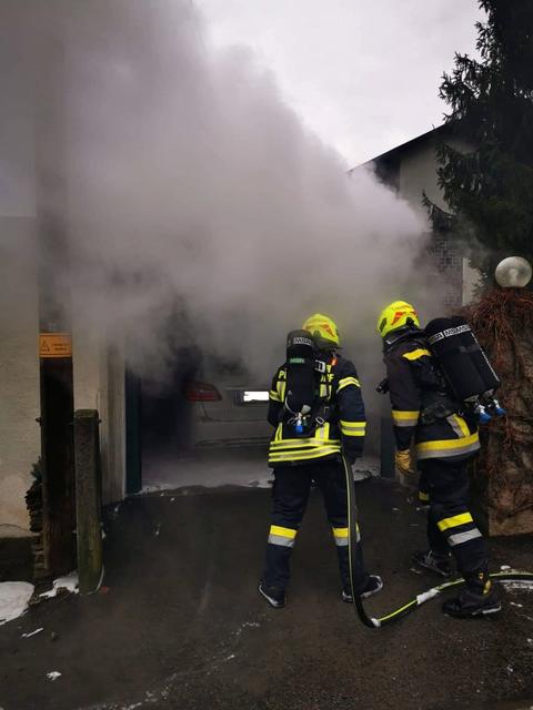 Garagenbrand war einer von vier Einsätzen an einem Tag. | Foto: FF Purkersdorf