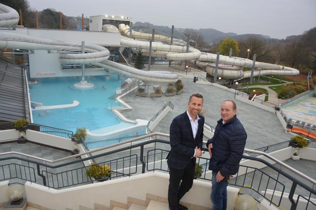 "Von oben": So kennen die Gäste die Therme Loipersdorf.