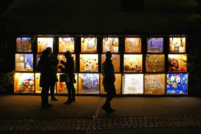 Miteinander Advent leben hat in Feldbach an verschiedenen Orten einen besonderen Platz bekommen.