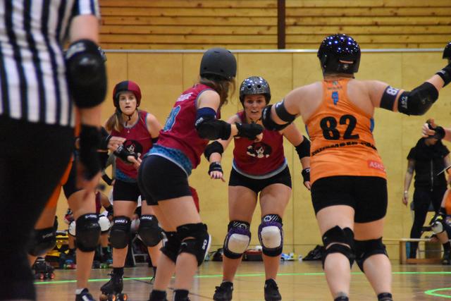 Die Fearless Bruisers wurden wieder Vize. Der Punkteabstand zu den Gewinnern hat sich seit dem letzten Mal verringert. | Foto: Isser