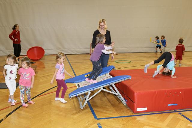 Schon die Kleinsten in Melk sind froh, dass es bei der Sportunion ein tolles und vielseitiges Angebot gibt.