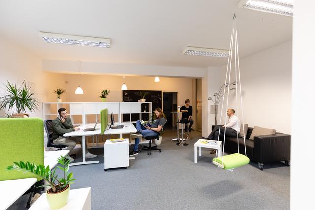 Vernetzen und Spaß haben im "Ecospace": In Wieselburgs Zentrum entsteht ein neuer Coworking-Space für Jungunternehmer.