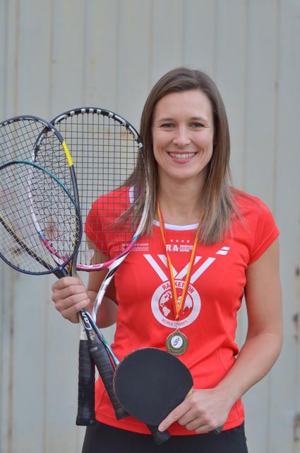 Die neue Vizeweltmeisterin im Racketlon heißt Martina Meißl und kommt aus Hofstätten an der Raab.