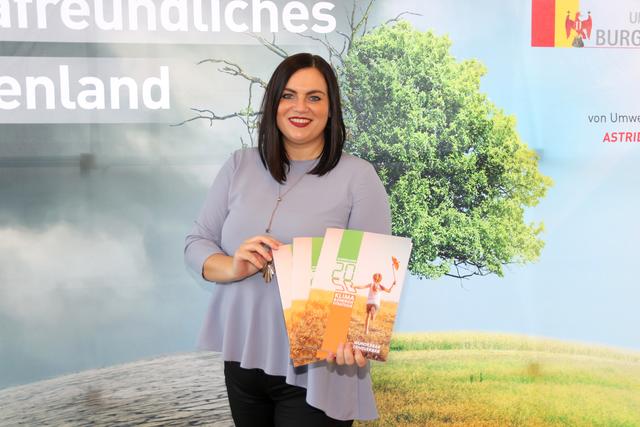 LR Astrid Eisenkopf präsentierte die Maßnahmen der Klima- und Energiestrategie.