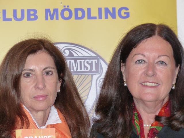 Anita Müller und Judith Hradil-Miheljak (Soroptimist Club Mödling) | Foto: Linda Wallner-Coen
