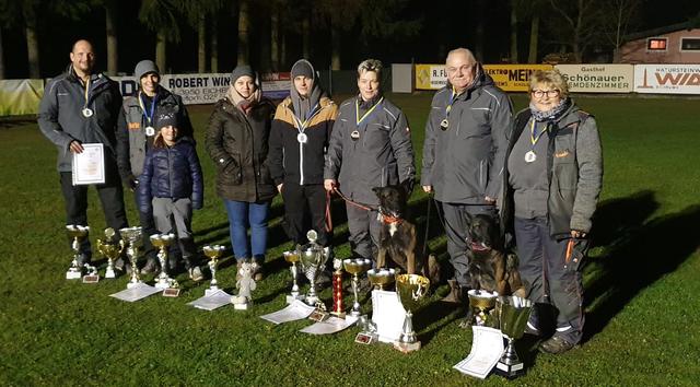 Die Sieger des Hundesportclubs Weinviertel aus Lassee. | Foto: HSC WV