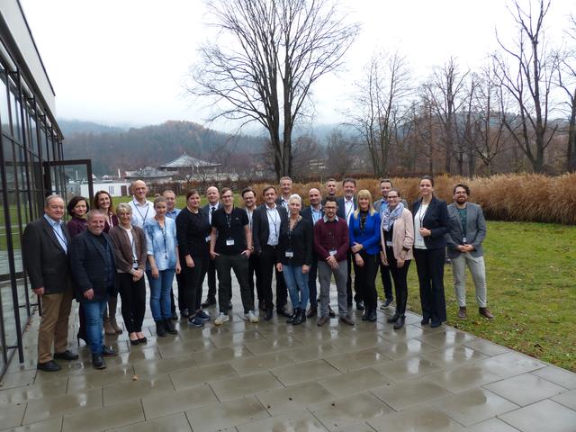 Die Teilnehmerinnen und Teilnehmer der „Innovative Location Standort-Akademie“ in Leoben.