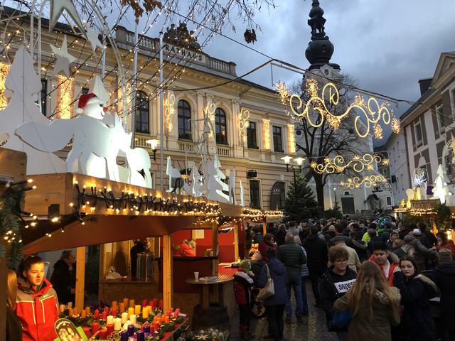 Stimmungsvoll: Der Adventmarkt in Kirchdorf