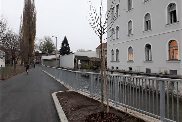 Der Weg ist frei: Der Geh- und Radweg wurde saniert. | Foto: KK