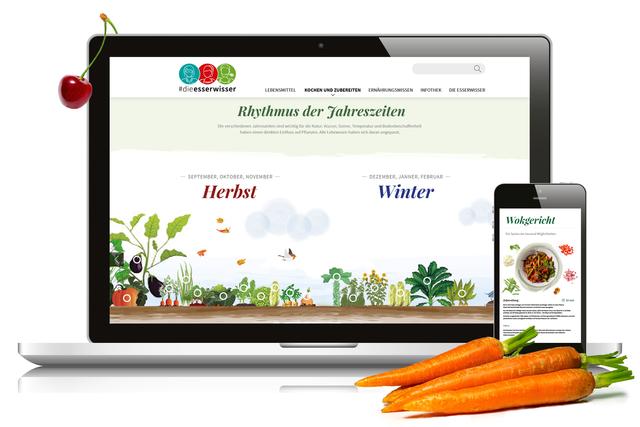 www.esserwissen.at: gebündeltes Lebensmittelwissen auf einen Blick – saisonal und regional mit fundiertem Ernährungswissen.  | Foto: LK OÖ