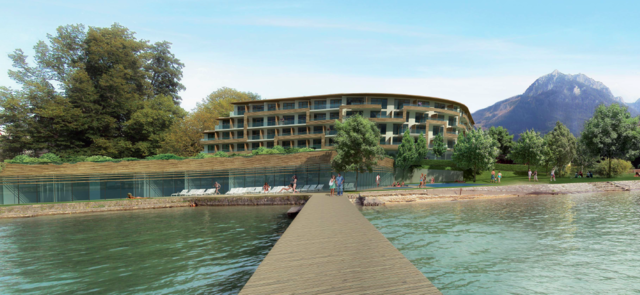 So soll das neue Hotel in Strobl aussehen.