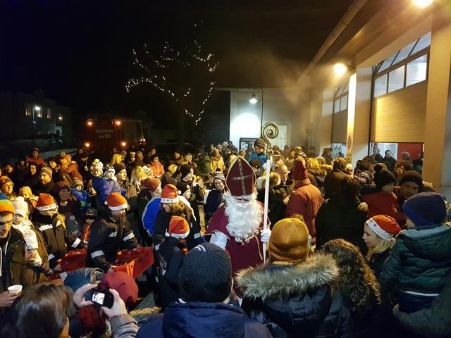 Nikolaus Besuch in Grafenwörth. | Foto: FF Grafenwörth