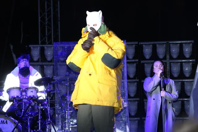 Cro rappte Obertauern, zeigte mit seiner Panda-Maske zwar kein Gesicht, seine Beats waren jedoch unverkennbar.