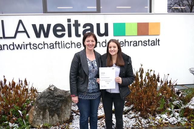 Marlene Margreiter begleitete Sophia Friedl.