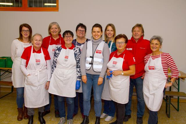 Die Team Österreich-Tafel in Oberwart hat eine neue Ausgabestelle. | Foto: Rotes Kreuz/Tobias Mindler