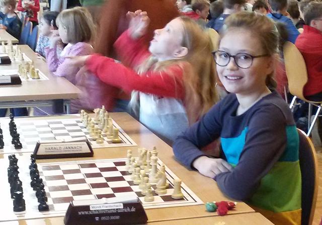 Sonja Röhrer ist die beste Blitzschachspielerin in ihrer Altersklasse.