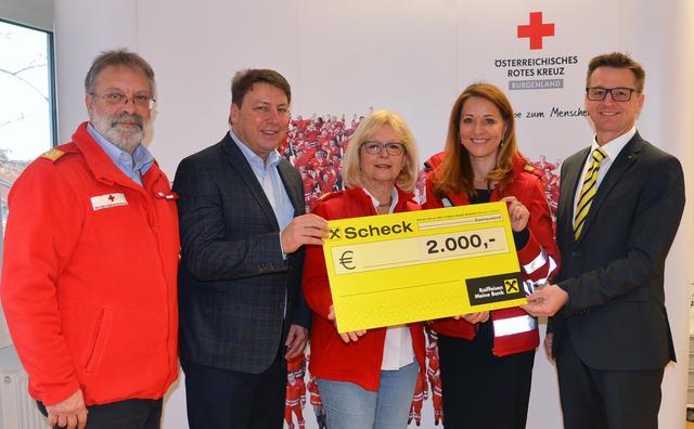 Spendenübergabe