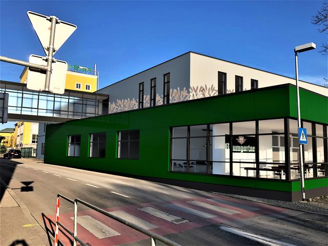 So wird der Übergang über die Bahnhofstraße aussehen. | Foto: Brauerei Baumgartner