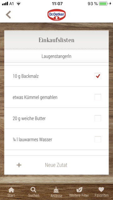 Unser App-Tipp der Woche: Dr. Oetker Rezeptideen ist eine App mit einer großen Auswahl an Backrezepten.