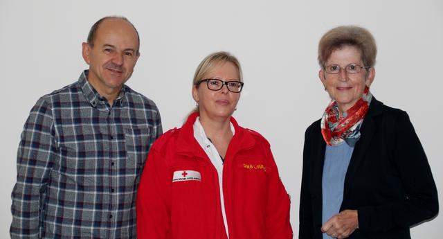 Brigitte Narnhofer, Anni Fuchs, Peter Heil (v.l.).